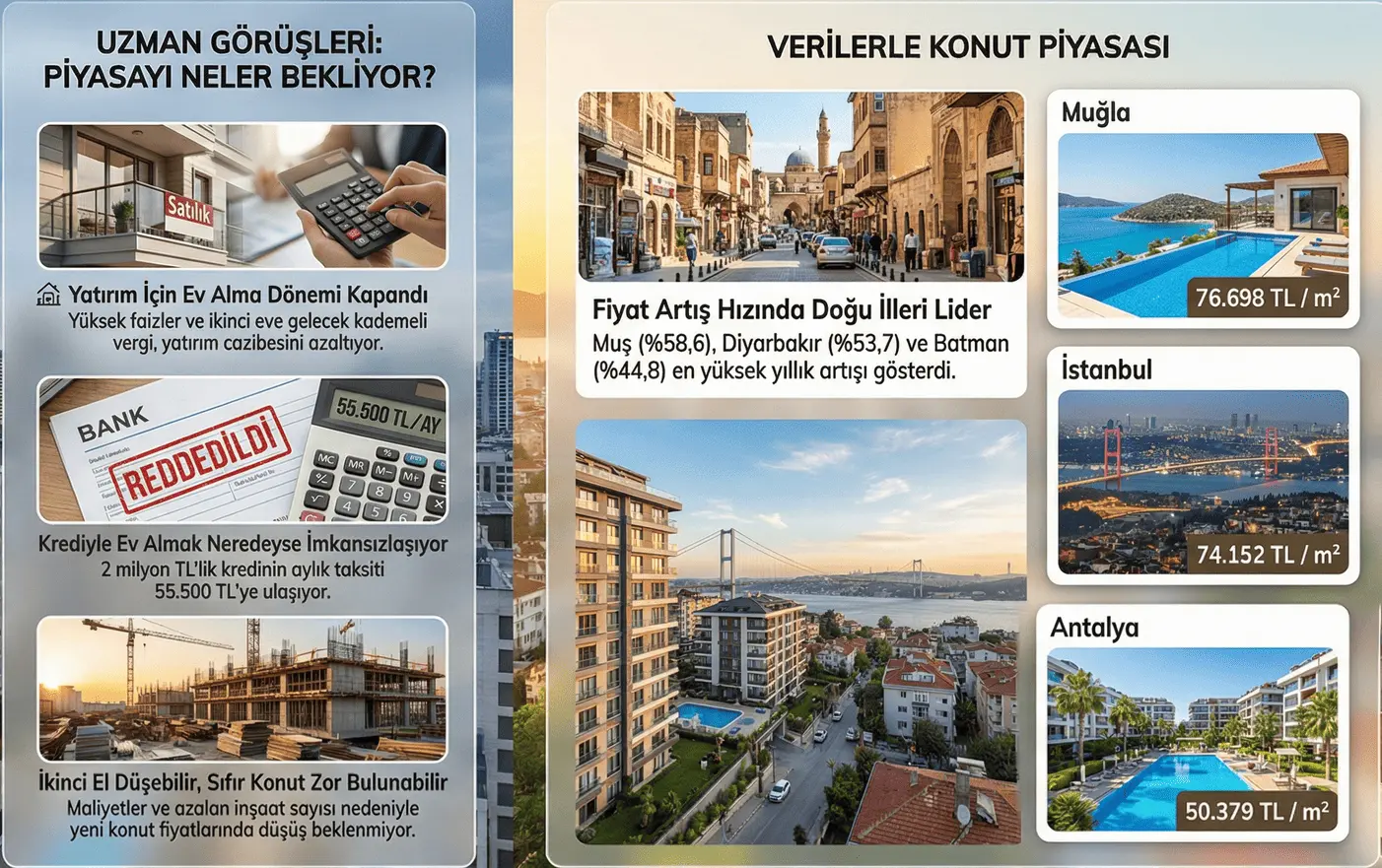 konut satışındaki rakamlar