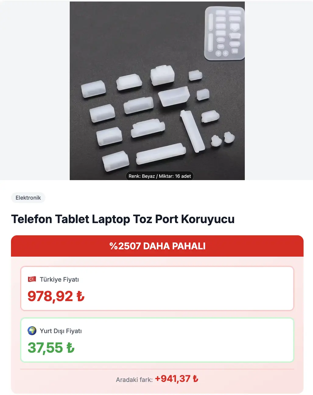ALIŞVERİŞ FİYAT FARKI 2