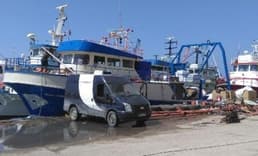Akdenizli balıkçılar Moritanya yolunda