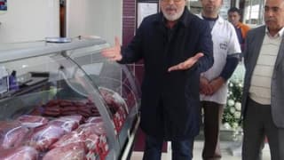 Aksaray'da et üreticilerinden et ithalatına tepki 