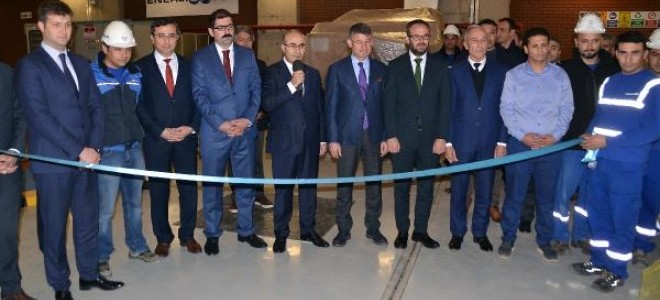 Aladağ'da Doğançay HES açıldı 