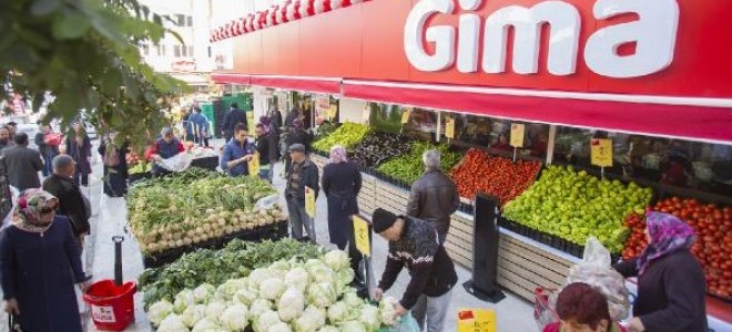 Alışverişte 'Gima' klasiği Ankara Sincan'da