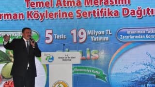 Bakan Eroğlu, Bitlis'te 5 projenin toplu açılışını yaptı