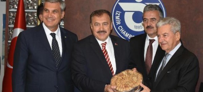 Bakan Eroğlu'dan iş dünyası ziyareti