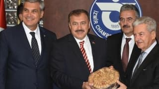 Bakan Eroğlu'dan iş dünyası ziyareti