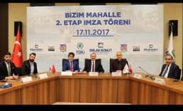 Bizim Mahalle arsasının ikinci etabı için imzalar atıldı