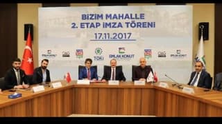 Bizim Mahalle arsasının ikinci etabı için imzalar atıldı