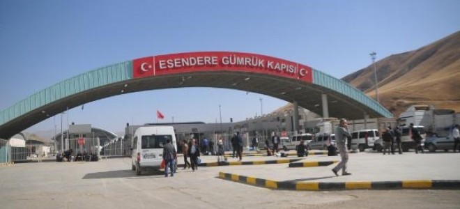 Esendere Sınır Kapısı 24 saat hizmet verecek