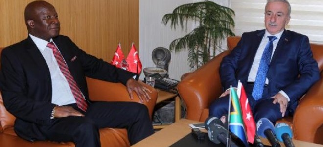 Güney Afrika Cumhuriyeti Büyükelçisi Malefane’den  işadamlarına yatırım çağrısı