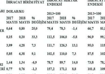 İnşaat Malzemeleri Ihracatı Mayıs'ta 2.75 Milyon Tona Çıktı