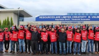 İzmit'te çelik fabrikasındaki işten çıkarmaya tepki