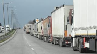 Kapıkule'de TIR rekoru