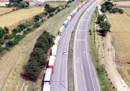 Kapıkule'deki Kuyruk Nedeni İhracat Artışı' 