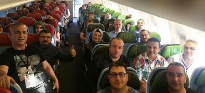 Kayserili çelik kapıcılar, erken aldıkları vizeyle Amerika'ya gitti