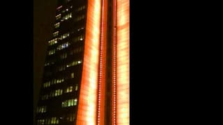 Sabancı Center, kadına şiddete karşı bu yıl da turuncuya boyanıyor