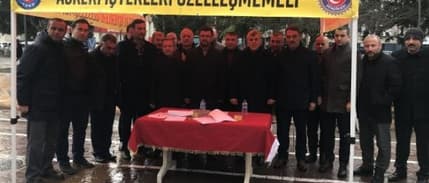 Tank Palet'in özelleşmemesi için imza topluyorlar