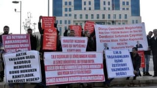 TMO'dan İşten Çıkartılan Taşeron İşçilerden Eylem