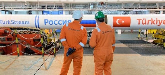 TürkAkımı Türkiye’nin Münhasır Ekonomik Bölgesi’ne giriş yaptı