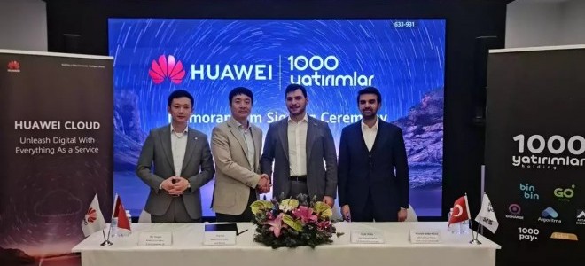 1000 Yatırımlar Holding ile Huawei arasında mutabakat sözleşmesi