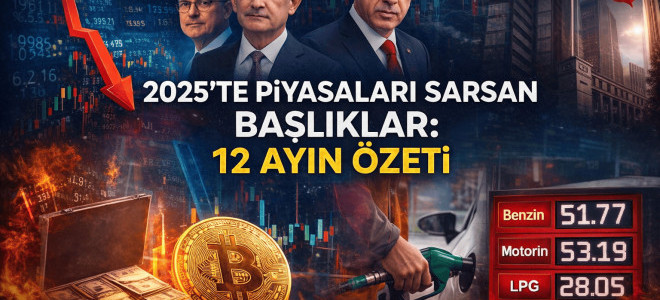 2025’te piyasaları sarsan başlıklar: 12 ayın özeti
