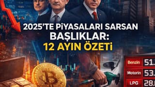 2025’te piyasaları sarsan başlıklar: 12 ayın özeti
