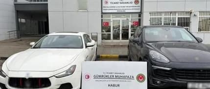 445 milyon lira değerindeki kaçak 49 otomobil yakalandı
