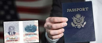 ABD bağımsızlığının 250. yılına özel Trump portreli pasaportlar hazırlanıyor