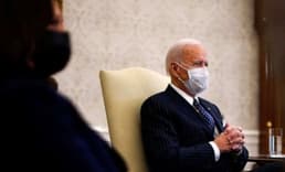 ABD Başkanı Joe Biden iş insanlarıyla ekonomik kurtarma paketini görüştü