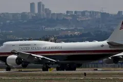 ABD Başkanı Trump’ın uçağı Ankara’ya indi