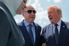 ABD Başkanı Trump’ın uçağı Ankara’ya indi