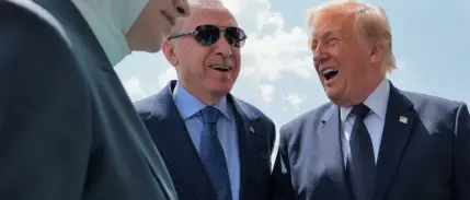 ABD Başkanı Trump’ın uçağı Ankara’ya indi