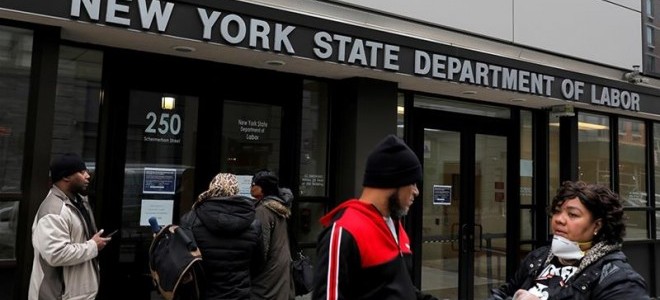 ABD'de işsizlik oranı şubatta yüzde 6,2'ye geriledi