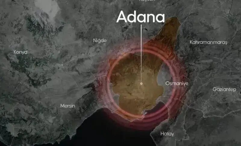 Adana ile Osmaniye'de 4,8, 4,9 ve 5,2 büyüklüğünde üç deprem meydana geldi