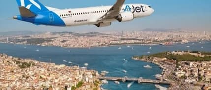 AJet İstanbul ve Ankara'dan Tiran uçuşlarını başlattı