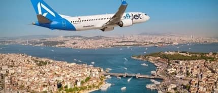 AJet'ten yurt dışı uçuşlara yönelik indirimli bilet kampanyası