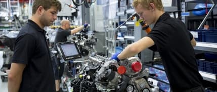 Almanya'da sanayi üretimi bu yıl ilk kez düştü