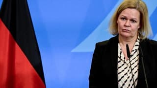 Almanya İçişleri Bakanı Faeser: Ülkeye kabul edilecek mülteciler için üst sınır getirilmesi kabul edilemez