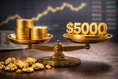 Altın fiyatları 5 bin dolarda denge arıyor