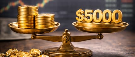 Altın fiyatları 5 bin dolarda denge arıyor