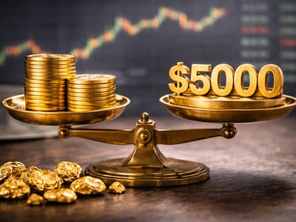 Altın fiyatları 5 bin dolarda denge arıyor