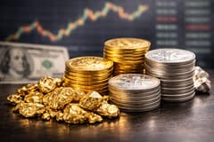 Altın ve gümüş kayıp serisinin ardından yükseldi