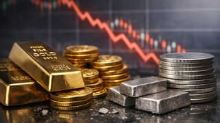 Altın ve gümüş yeni haftaya sert düşüşle başladı