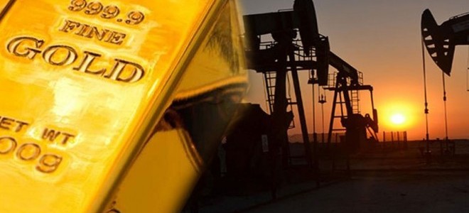 Altın veri ile düştü, petrol aşı ile yükseldi