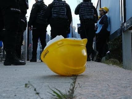 Ankara'da eylem yapan 110 maden işçisi gözaltına alındı
