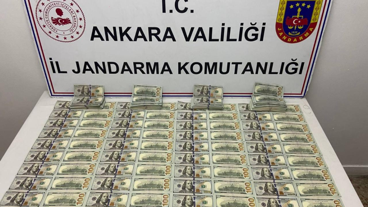 Ankara'da sahte para operasyonu: 80 bin dolar ele geçirildi