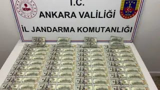 Ankara'da sahte para operasyonu: 80 bin dolar ele geçirildi