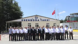 Ankara’da taksicilerden NATO Zirvesi'ne özel hazırlık