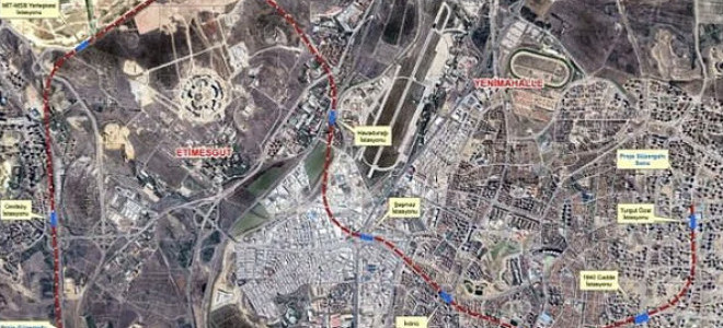 Ankara’nın ulaşım ağına 18,6 kilometrelik yeni metro hattı geliyor