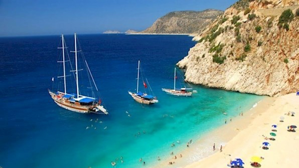 Antalya'nın gururu Avrupa'nın en iyi plajları arasına girdi