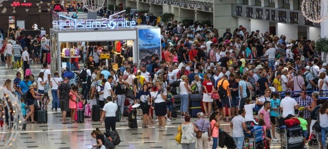 Antalya'ya gelen İsrailli turist sayısı %622 arttı